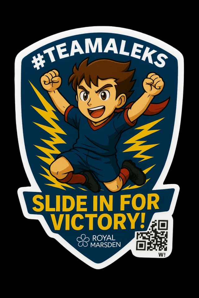 SLIDE IN FOR VICTORY! sticker