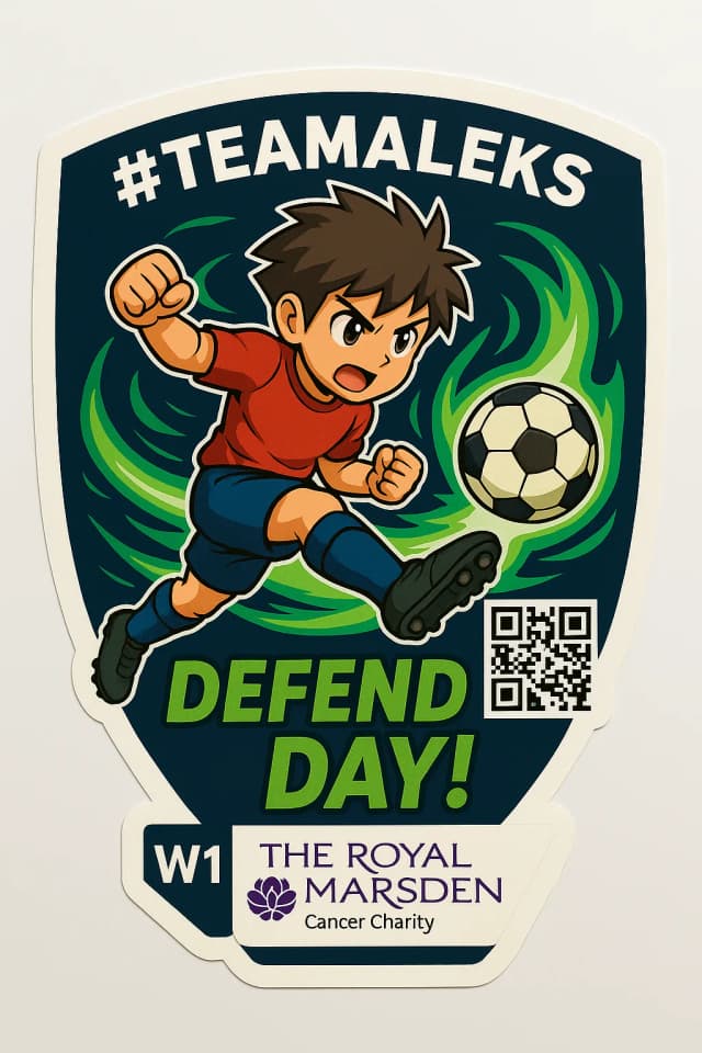 DEFEND THE DAY! sticker